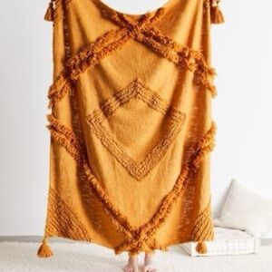 Urban Outfitters Home Tufted Throw Blanket
